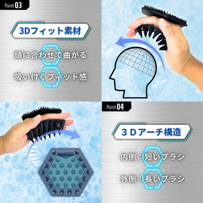 THE SCALP BRUSH BODY