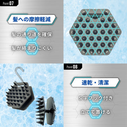 THE SCALP BRUSH BODY