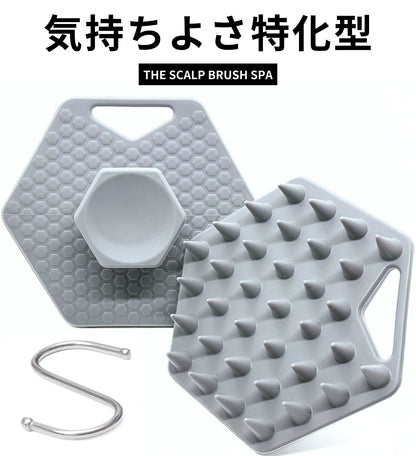 updoor THE SCALP BRUSH SPA - 極上ヘッドスパ体験ソフトブラシ